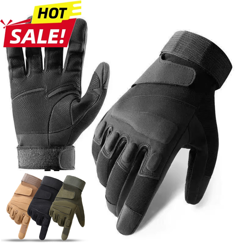 Outdoor Hunting Gloves - 2026 ใหม่ถุงมือยุทธวิธีกลางแจ้งถุงมือรถจักรยานยนต์ครึ่งนิ้วทหารผู้ชายผู้หญิงต่อสู้ยิงล่าสัตว์ฟิตเนสถุงมือ การจัดส่งที่รวดเร็ว 4-6 วันมาถึง