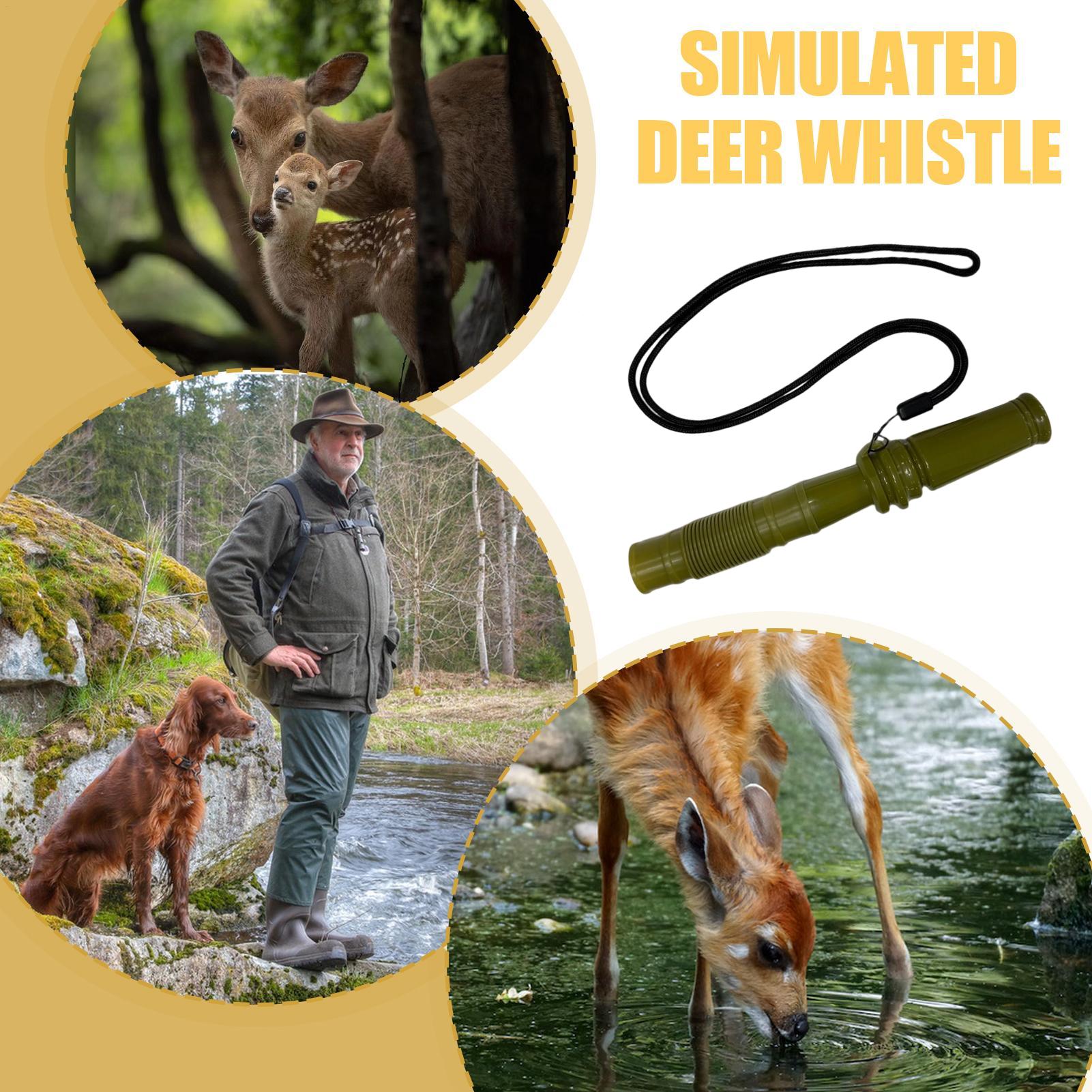 Outdoor Hunting Youtube - เครื่องจำลองเสียงกวางสำหรับการล่าสัตว์ ปรับได้ ใช้งานได้ยาวนาน อุปกรณ์กลางแจ้ง สำหรับกีฬา ท่องเที่ยวชายหาด