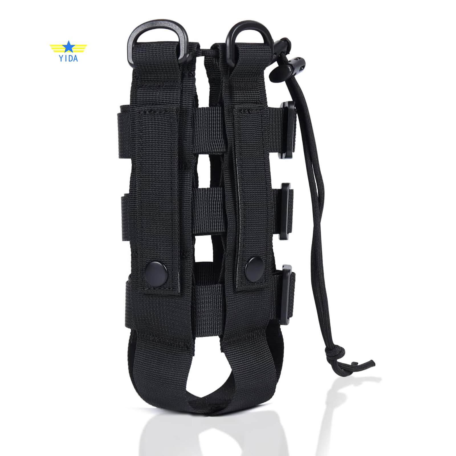 Outdoor Hunting Backpack - Molle กระเป๋าใส่กระบอกน้ำสำหรับกระเป๋าเป้สะพายหลังกระเป๋ากระบอกน้ำกระเป๋า Molle กระเป๋าเข็มขัดแบบปรับได้กระเป๋าใส่กระบอกน้ำ