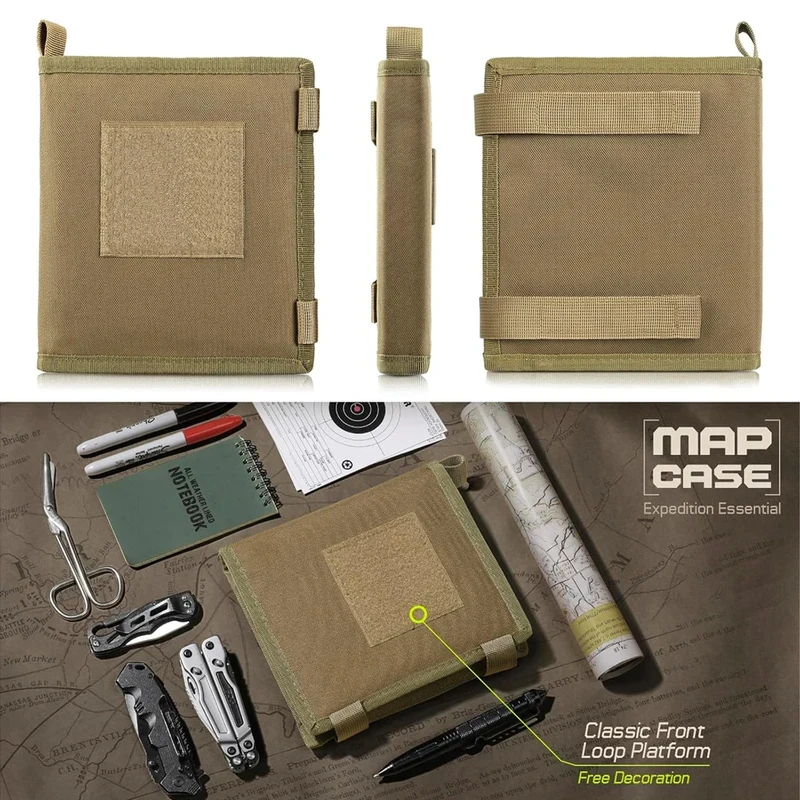 กระเป๋าใส่แผนที่แบบพับได้ Oxfo - Outdoor Hunting Maps บทวิจารณ์และราคา