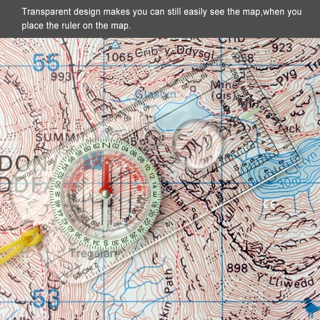 เข็มทิศนําทางแผนที่ไม้บรรทัดอ่ - Outdoor Hunting Maps บทวิจารณ์และราคา