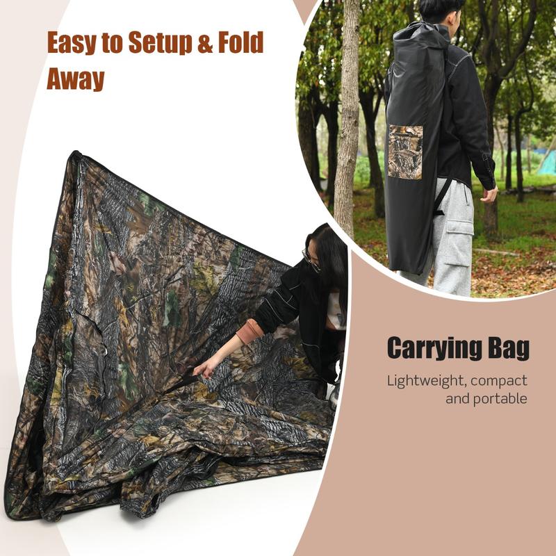 เต็นท์พรางตัวแบบพกพาสำหรับล่าส - Hunting & Outdoor As บทวิจารณ์และราคา