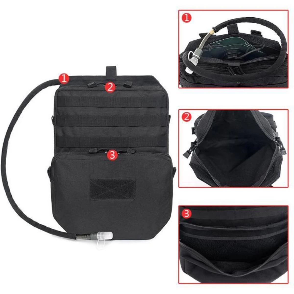 กระเป๋าเป้สะพายหลังสำหรับออกแค - Hunting And Outdoor Supplies บทวิจารณ์และราคา