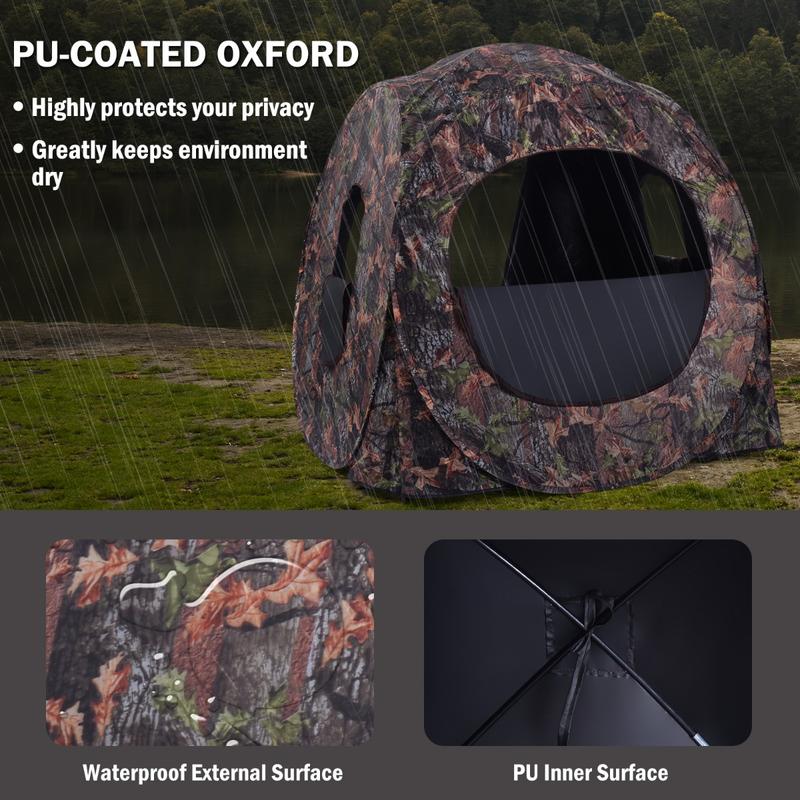 เต็นท์ล่าสัตว์แบบป๊อปอัพ 3 คน, - Hunting & Outdoor As บทวิจารณ์และราคา