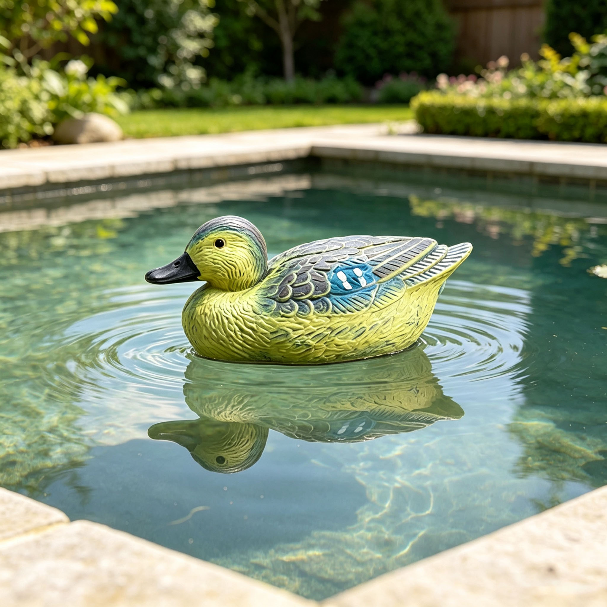 เป็ดจำลองลอยน้ำเหมือนจริง วัสด - Decoy Duck Plastic บทวิจารณ์และราคา