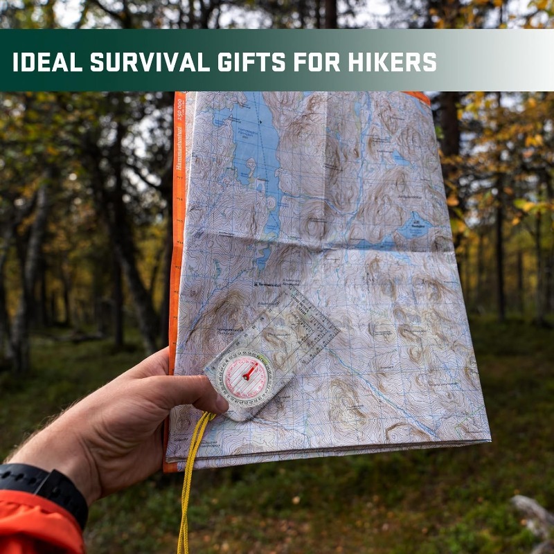 1-10 ชิ้น เข็มทิศ ไม้บรรทัดวัด - Outdoor Hunting Maps บทวิจารณ์และราคา