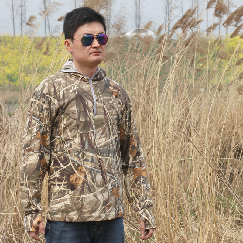 ฤดูร้อน Sun Protection Hooded  - Hunting Fishing Outdoor Shows บทวิจารณ์และราคา