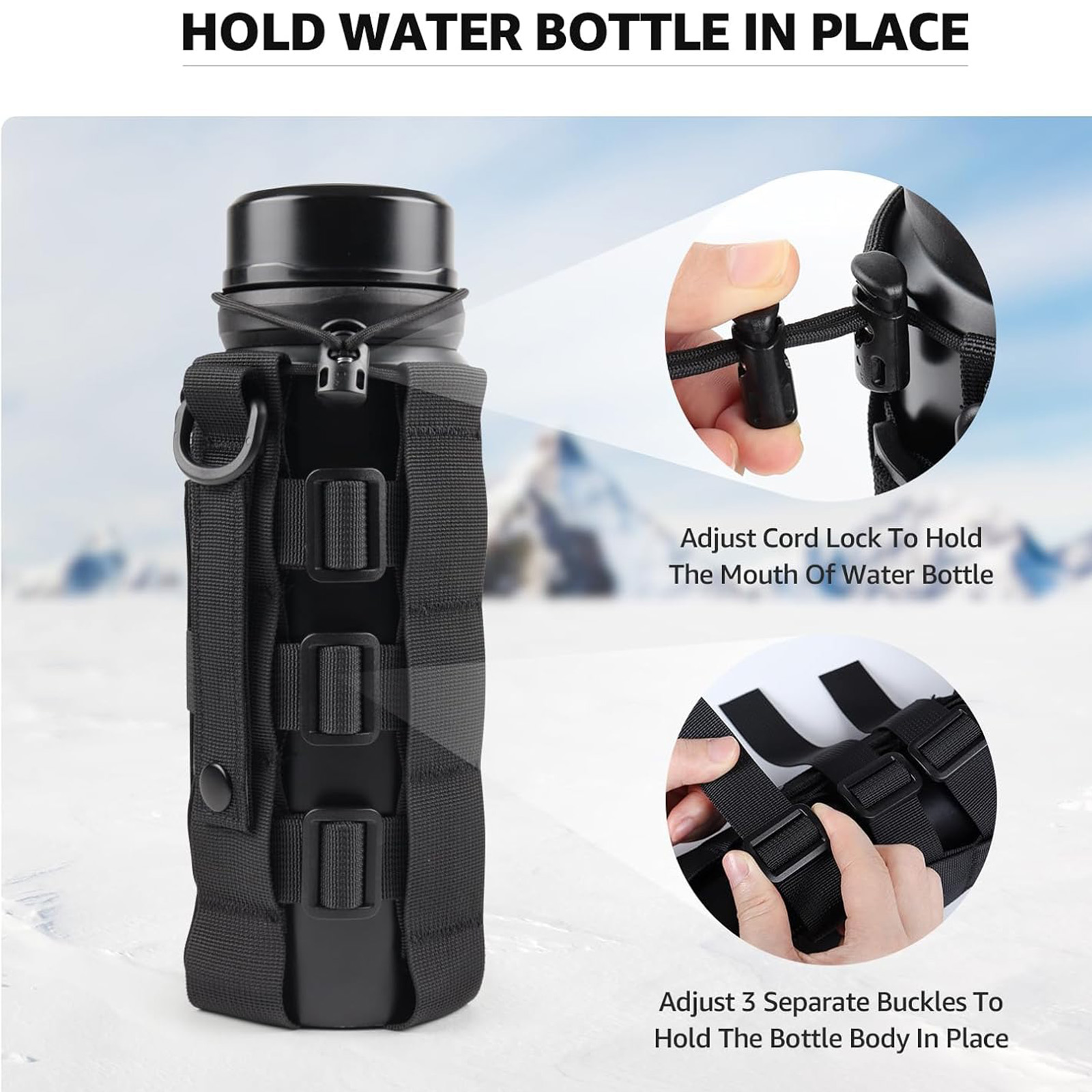 Molle กระเป๋าใส่กระบอกน้ำสำหรั - Outdoor Hunting Backpack บทวิจารณ์และราคา