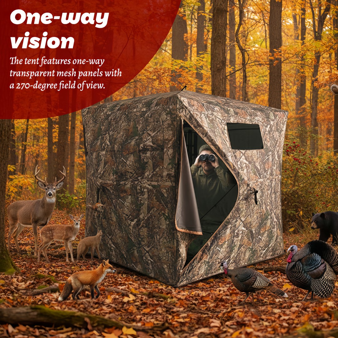 เต็นท์พรางตัวแบบป๊อปอัพสำหรับล - Hunting & Outdoor As บทวิจารณ์และราคา