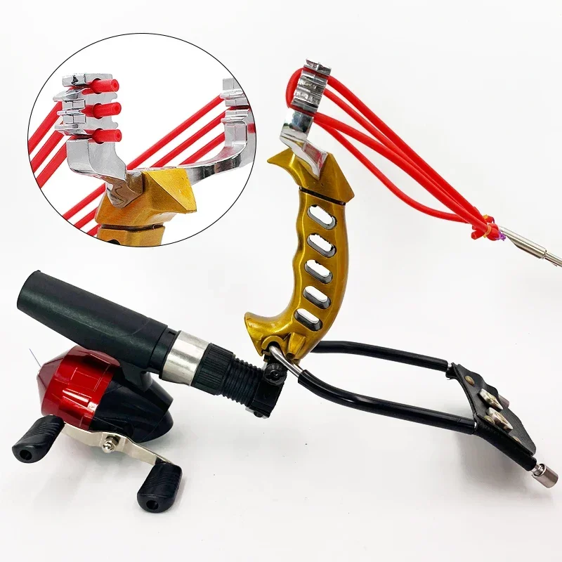 Slingshot ตกปลาที่มีประสิทธิภา - Hunting And Outdoor Supplies บทวิจารณ์และราคา