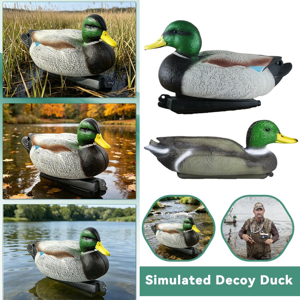 เหยื่อล่อเป็ดลอยน้ำ 3 มิติ สมจ - Decoy Duck Plastic บทวิจารณ์และราคา